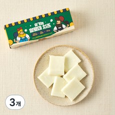 우유창고 유기가공식품 인증 할로미 치즈, 120g, 1개입, 3개