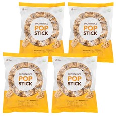 TheOdam 糙米爆米花棒, 200g, 4袋