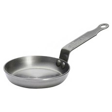 de Buyer 畢耶 原礦蜂蠟系列 法式單柄平底煎餅鍋 5612.12, 12cm, 1個