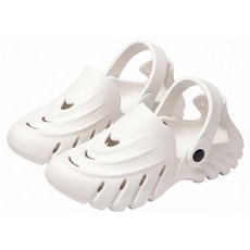 bebehome 鏤空透氣包頭兩用洞洞花園鞋 EVA材質 白色, 41碼