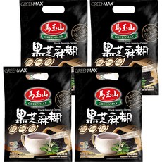 馬玉山 Greenmax 黑芝麻糊，含鐵含纖，冷熱沖泡均可, 30g, 12包, 4袋