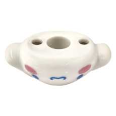 SunArt 陶瓷頭型牙刷架, 大耳狗 Set, 3.4x7.4x5CM, 1個