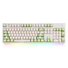 cox Gateron 機械鍵盤棕色, Cream Green, CY104, 茶軸