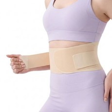 라임리빙 슬림핏 통기성 허리보호대, 스킨, 1개