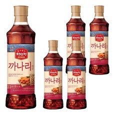 CJ 玉筋魚魚露 使用嚴選玉筋魚發酵製成的清爽, 1kg, 5瓶