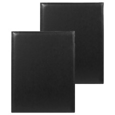 HICKIES 現代設計摺疊式A4文件板夾, 黑色, 2個