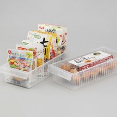 inomata 冰箱收納保鮮托盤 WIDE F50 2入, 單一顏色, 2個