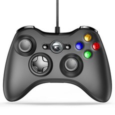 GAMEFROM PC 手機 Xbox xbox 360 相容遊戲手把, 單一商品(黑色), 1個