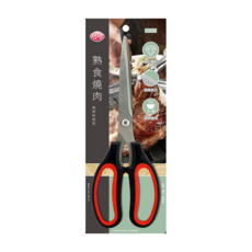 巧巧 燒烤料理剪, 黑色, 1支