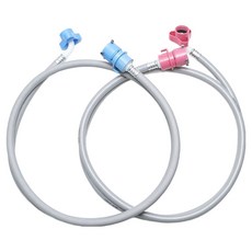 비그몰 국내생산 세탁기호스 1+1세트 냉수온수 삼성엘지대우 급수, 5m, 냉수+온수, 2개