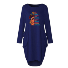 마켓레브 간절기 임산부 포켓 원피스