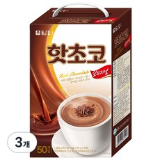 담터 핫초코 오리지날, 20g, 50개입, 3개