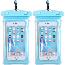 The Living 多用途防水手機殼, 藍色, 2個