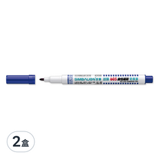 SIMBALION 雄獅 油性速乾奇異筆 NO.605, 藍色, 24支