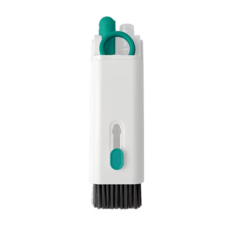 FUGU BEAUTY 7in1多功能便攜式清潔套組 ABS 金屬 海綿材質, 綠色, 1組