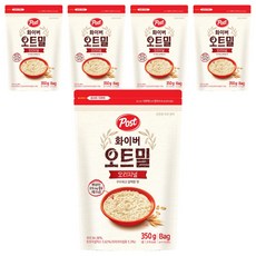 포스트 화이버 오트밀 오리지널 시리얼, 5개, 350g