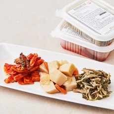 더반찬 충무식오징어어묵무침 230g + 시래기된장지짐 250g + 감자조림 350g 세트, 1세트