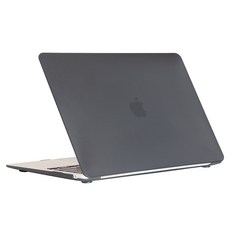 오펜트 맥북 프로 M2 M1 Pro 13 A2338 호환 매트 클리어 하드케이스, 그레이반투명, 1개