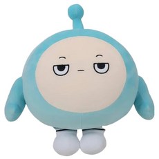 KHTOY 蛋仔派對舒壓系列玩偶 可愛 柔軟絨毛, 36cm, 蛋小藍 藍色, 1個