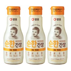 Sempio 膳府 我們的孩子溫和醬油 拌炒用, 200ml, 3瓶