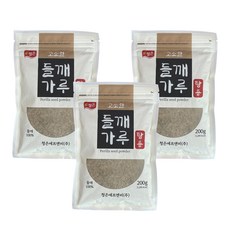 청은에프엔비 들깨가루, 200g, 3개