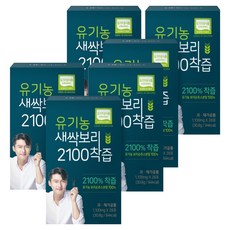에이치엘사이언스 유기농 새싹보리 2100 착즙 분말, 30.8g, 6개
