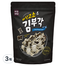 Tigak Taegak 酥香海苔脆片, 3個, 220g