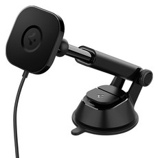 슈피겐 원탭프로 맥세이프 차량용 고속 무선 거치대 대시보드형, 블랙, ITS35W