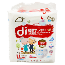 美國 di 殿安心 復健褲 成人紙尿褲 10片, LL, 1包