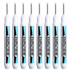 다다 유성 마카펜 화이트 0.7mm, 8개, 1색