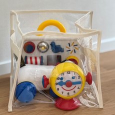 Bloom Home TPU 透明玩具收納箱, 1個, 混合色