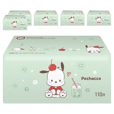 KleanNara 可綠納樂 Deep Mood in the Kitchen 2層便利抽取式廚房紙巾 帕恰狗限定版, 6個, 110入