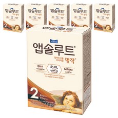 앱솔루트 시작부터 프리미엄 명작 스틱분유 2단계, 280g, 6개