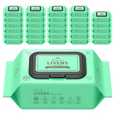 리벤스 스페셜 민트 유아물티슈 캡형, 40g, 100매, 40세트