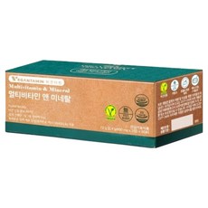VEGANTAMIN 綜合維生素礦物質錠 72g, 30入, 1盒
