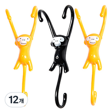 리버그린 몽키 다용도 양팔걸이, 랜덤 발송, 12개
