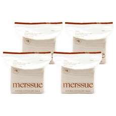 메르슈 무표백 순면 건티슈, 55g, 150개입, 4개
