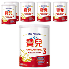 Nestle 雀巢 寶兒 幼兒營養成長配方奶粉 3號 1~3歲, 800g, 6罐