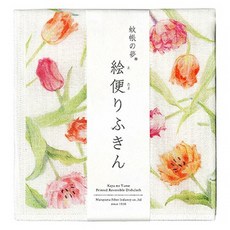 MARUYAMA 丸山製作所 印花廚房布, 39 優雅的鬱金香, 1個