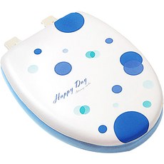 Happy Day 成人一般馬桶蓋, 天空珍珠色, 1個