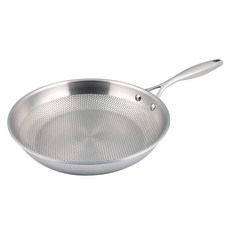 Livingglory Mastar Star IH感應爐適用五層不鏽鋼壓紋平底鍋, 28cm, 1個