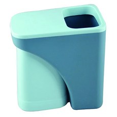 BEER BEAR 皮久熊 多瀝磁吸口杯牙刷組 12 x 12 x 8cm, 藍色 + 綠色, 1組