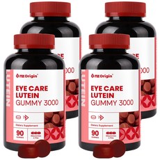 nz Origin 葉黃素3000軟糖, 90顆, 4罐