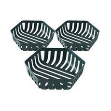 印象精選多功能蔬菜水果籃 3p, 深綠色