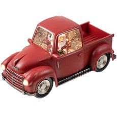 크리스마스 멜로디 워터볼 산타 자동차