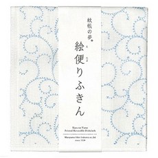 Nawrap 丸山印花廚房巾, 寶寶藍常春藤, 1個