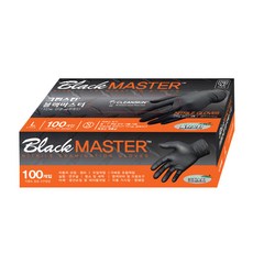 Clean Skin Black Master 丁腈手套, 黑色, 混合, 1個