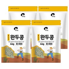 엉클탁 완두콩, 4kg, 4개