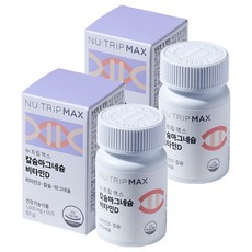 뉴트립 칼슘마그네슘 비타민D 1000 mg, 60정, 2개