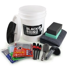 블랙라이거 세차버킷 20L 도구 12종, 1세트
